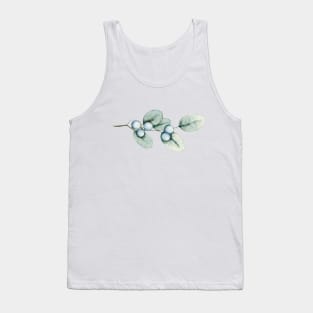 Watercolour olive brunch Tank Top